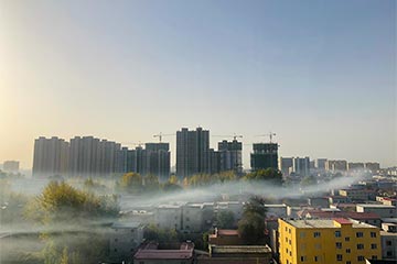 立冬，薄雾